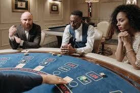 Live casino table games with real dealers at Winzir NBA